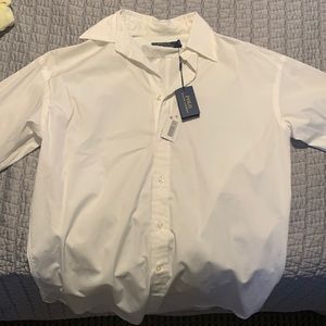 Polo Ralph Lauren White Button Down Long Sleeve